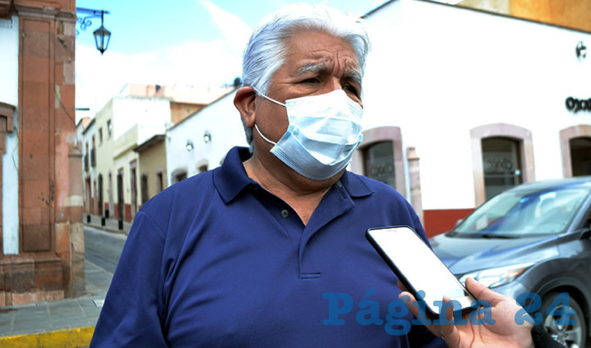 José Santos Cervantes, líder del Frente Social por la Soberanía Popular (FSSP) e integrante fundador del Movimiento Regeneración Nacional (Morena) (Foto: Archivo Página 24)
