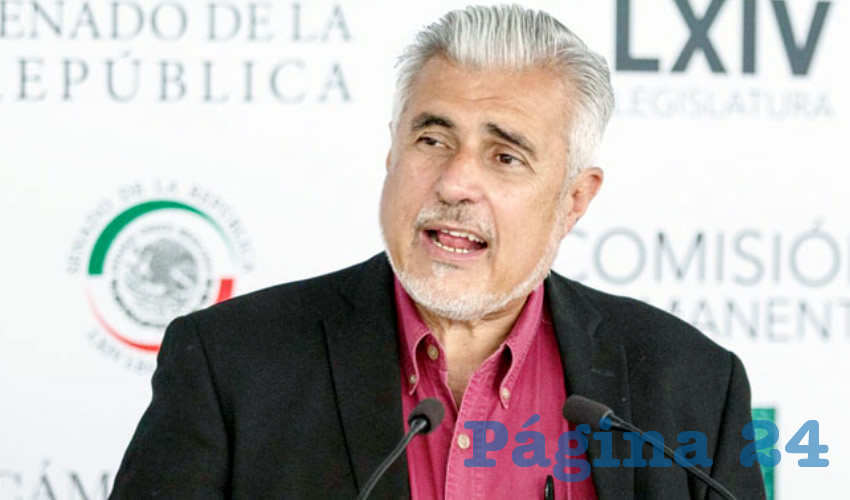 El senador José Narro Céspedes indicó que el hecho de que haya sido designado en Jalisco no significa que dejará de lado “la lucha por Zacatecas”/Foto: Cuartoscuro