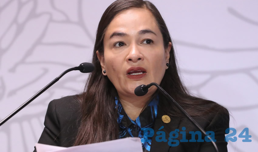 “Nos queda claro que la intención presidencial no es una decisión de carácter presupuestal como pretende hacer creer, sino política. Los órganos autónomos le representan un obstáculo a su pretensión de centralizar el poder”, explicó la legisladora por Jalisco/Foto: Especial