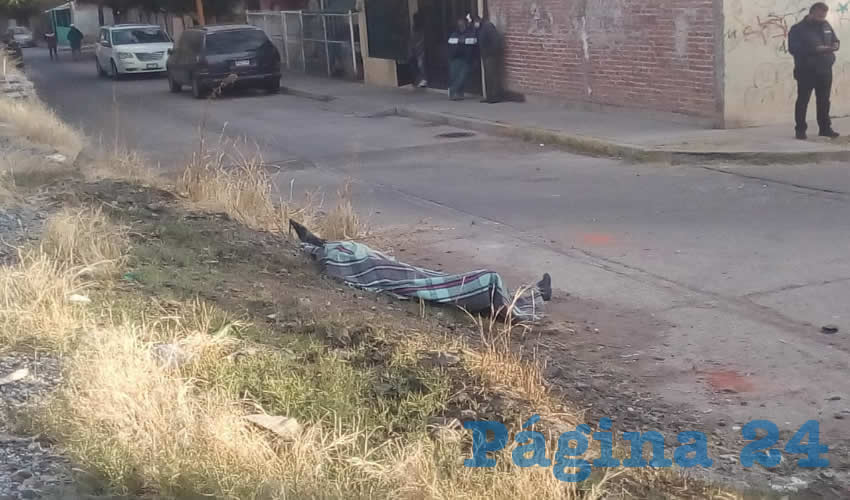 En la colonia San Luis, junto a las vías del tren, falleció Arturo “N” “N”, de 62 años de edad