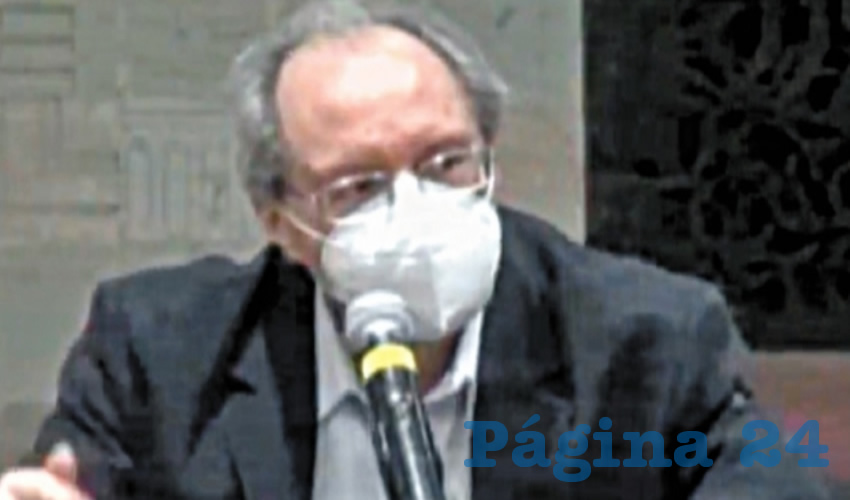 Jesús Fernández Candelas, presidente del Colegio de Médicos de Zacatecas (Foto: Cortesía)