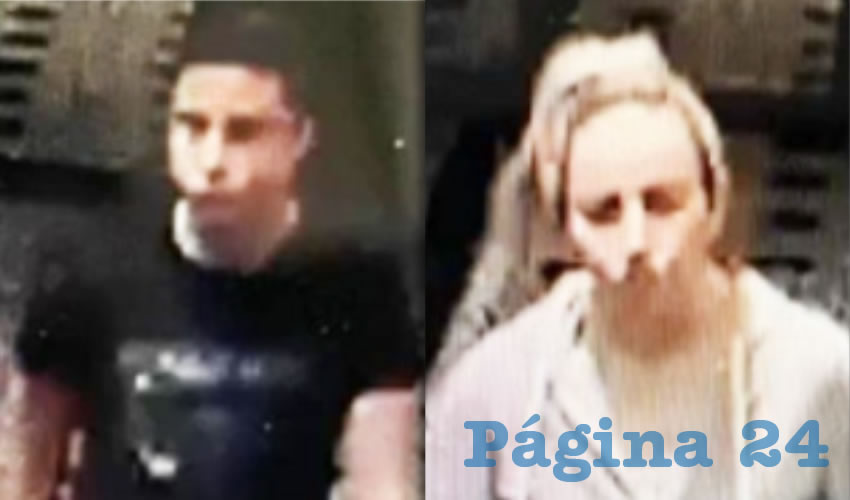 La Fiscalía presentó imágenes de un hombre y una mujer que estarían implicados en el homicidio del exgobernador Aristóteles Sandoval y anunció una recompensa por un millón de pesos a quien aporte datos para identificarlos/Foto: Cortesía