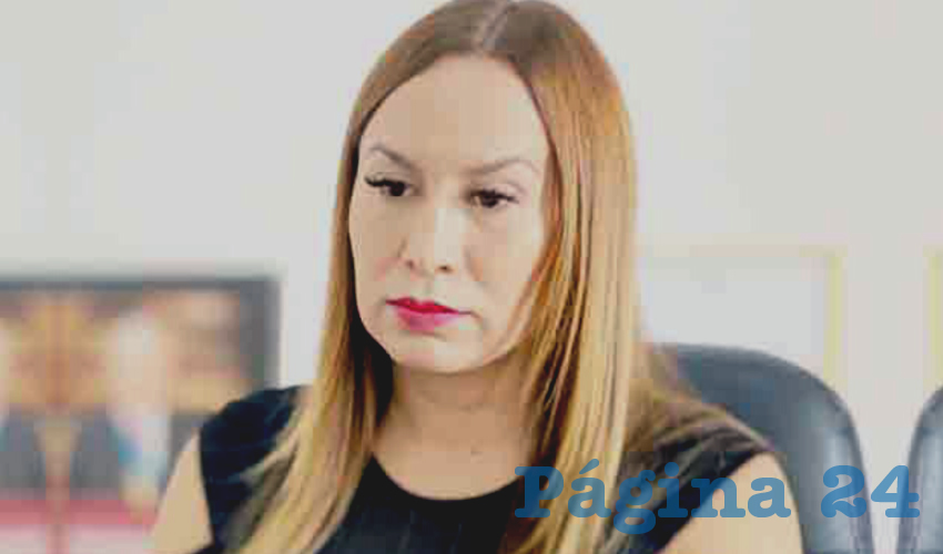 Érika Pérez, diputada por Morena, recordó que de acuerdo a la Constitución se establece la justicia social complementaria para los elementos de seguridad pública, en un afán de retribuir por la labor social que hacen por la ciudadanía/Foto: Francisco Tapia