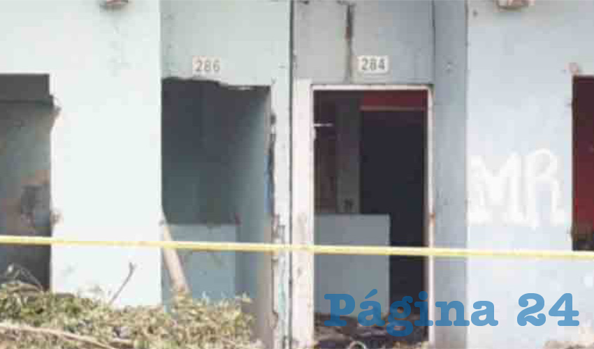 Los cadáveres, que podrían corresponder a cinco personas mutiladas, fueron dejados en las fincas marcadas con el número 284 y 286 de la calle Cerro Santa Ana/Fotos: Especial