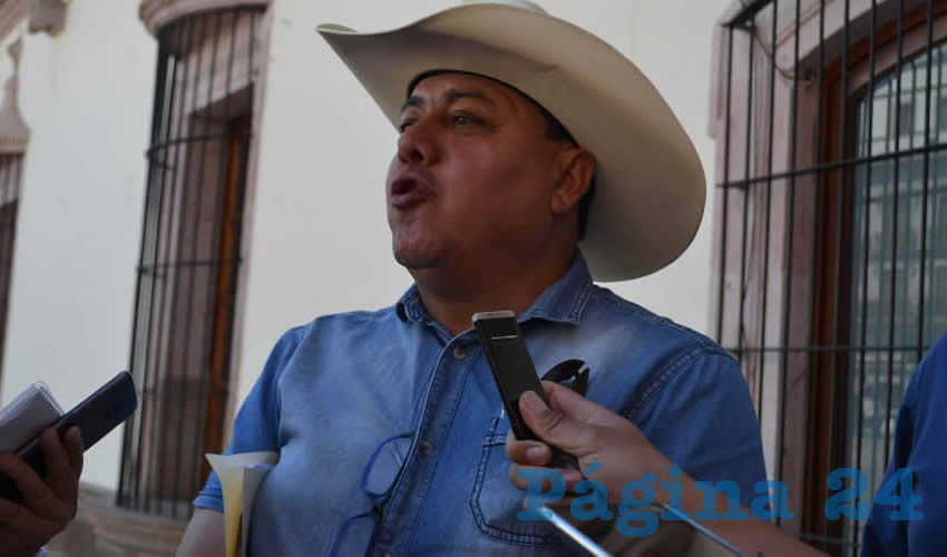 Fernando Galván Martínez, líder de grupos de frijoleros en la zona norte del estado de Zacatecas (Foto: Archivo Página 24)