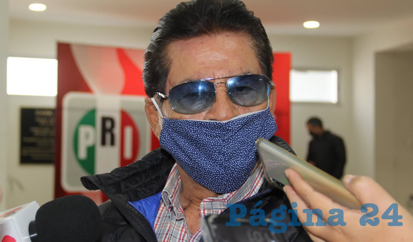 Herminio Ventura Rodríguez, presidente estatal del PRI
