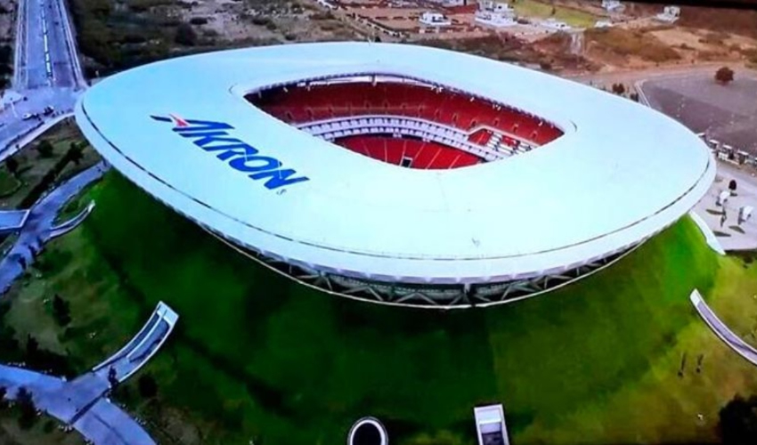Los estadios Akron (foto) y Jalisco serán las sedes del Preolímpico