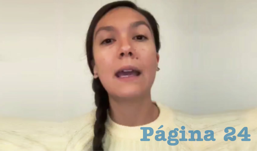 Susana de la Rosa, presidenta del partido Futuro, hizo un exhorto a gobiernos municipales y al estatal a implementar medidas de apoyo, para que los grupos más vulnerables no tengan que decidir entre arriesgarse a un contagio y poder comer/Foto: Captura de Video