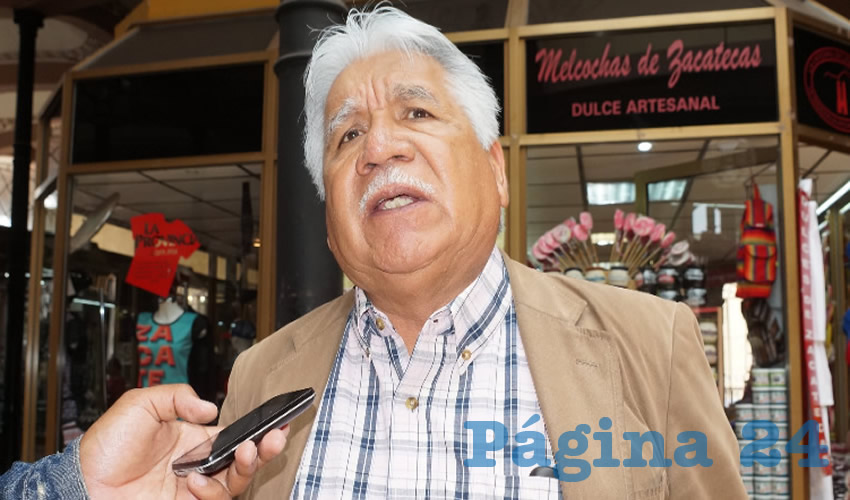 José Santos Cervantes, líder estatal del Frente Social por la Soberanía Popular (FSSP) y miembro fundador de Movimiento Regeneración Nacional (Morena) (Foto: Rocío Castro Alvarado)