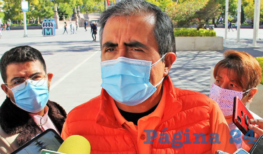 Gabriel Arellano Espinosa, precandidato a la alcaldía de Aguascalientes por Movimiento Ciudadano (Foto: Juan Fernando Reyes Ortega)