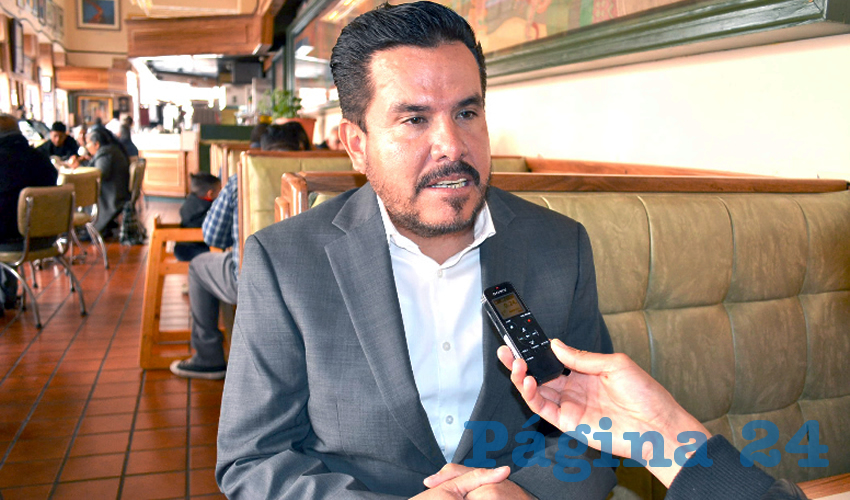 Daniel López Martínez, alcalde del municipio de Ojocaliente (Foto: Archivo Página 24)