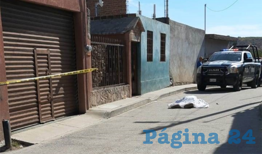 Daniel Villalobos &ldquo;El Coin&rdquo;, que contaba con 25 a&ntilde;os de edad, fue muerto en la calle 5 de Mayo, en la colonia La Teresa, en San Tadeo Calvillo