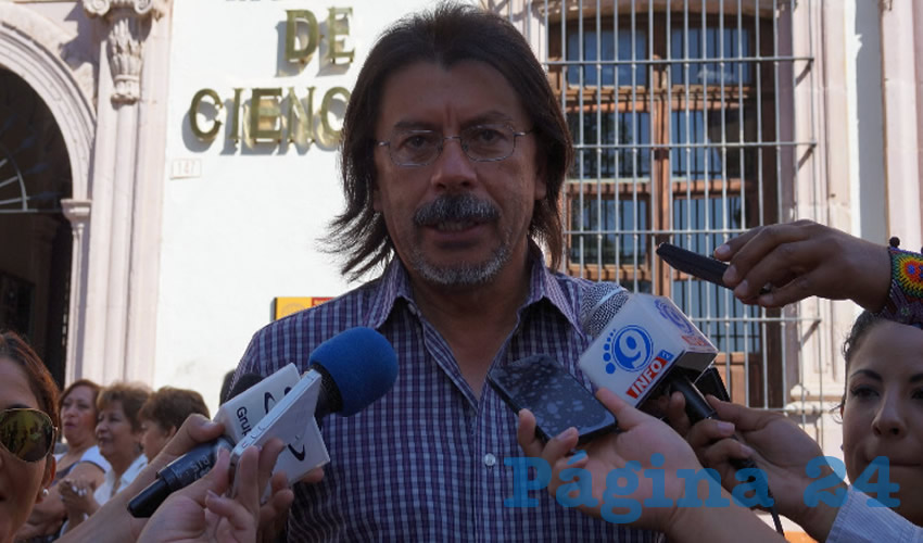José Crescenciano Sánchez Pérez, coordinador de la Comisión Electoral de la Benemérita Universidad Autónoma de Zacatecas (BUAZ)
