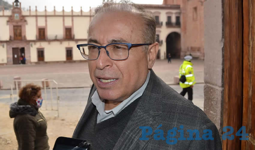 Arturo Nahle García, magistrado presidente del Tribunal Superior de Justicia del Estado (TSJEZ) (Foto: Merari Martínez)