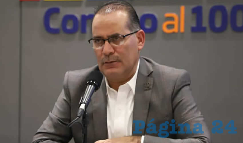 Mart&iacute;n Orozco Sandoval, gobernador del estado