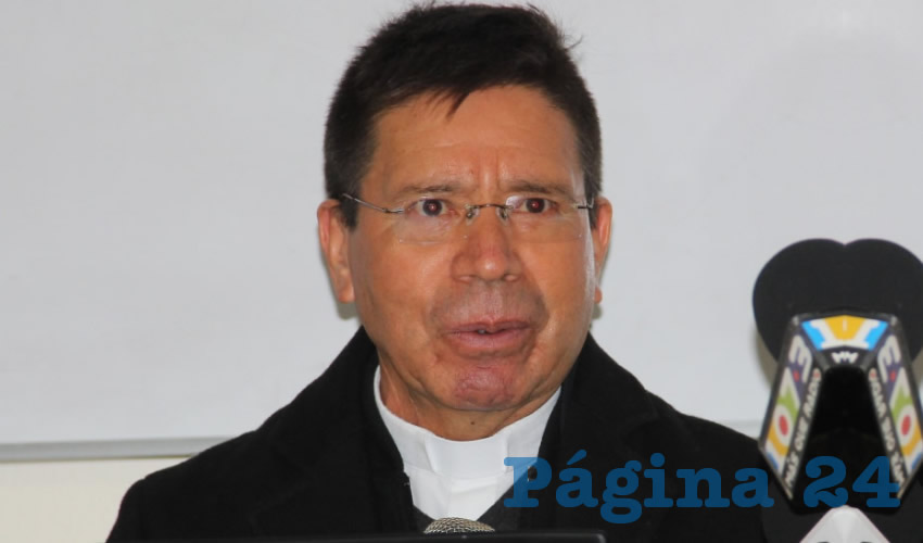 Rogelio Pedroza González, vocero de la Diócesis de Aguascalientes (Foto: Archivo)