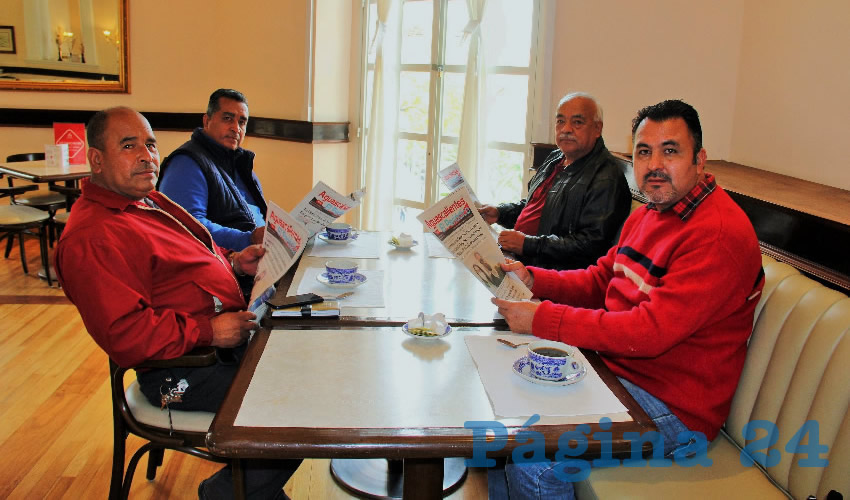 En el restaurante Sanborns desayunaron Manuel Maldonado Casanova, Jorge Humberto Mart&iacute;nez Silva, Gustavo Ibarra Silva y Oscar Manzano Cisneros