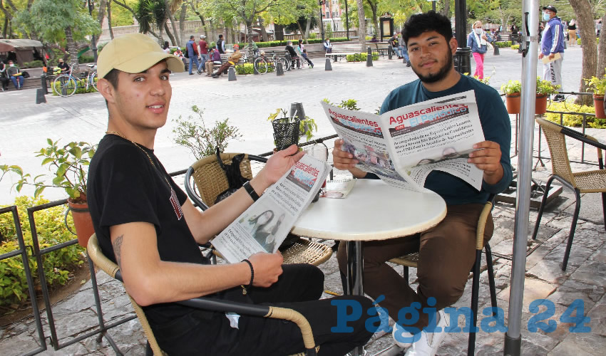 En Caf&eacute; Catedral desayunaron Luis Gamboa Gamboa y su primo Gudberto Gamboa Jara