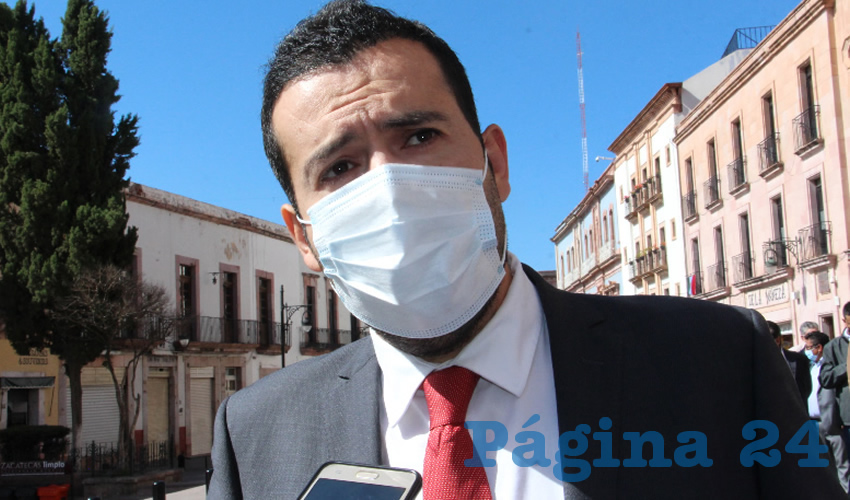 Ulises Mejía Haro, presidente municipal de Zacatecas, declaró que se redoblarán esfuerzos derivado de los hechos de inseguridad que se han presentado en la capital: “Esto, lamentablemente se puede acrecentar si no estamos coordinados, debido a la propia inseguridad que se genera por la falta de empleo y a la fractura que hay en la economía social” (Foto: Archivo Página 24)