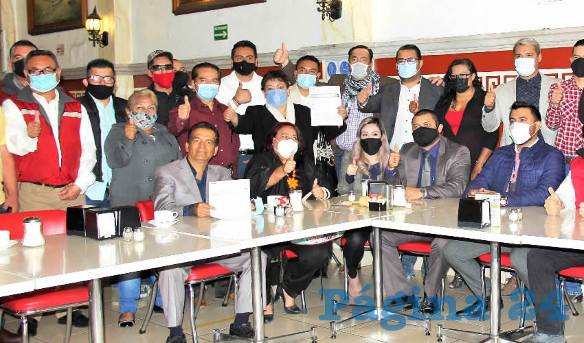 Presentación de precandidatos de Redes Sociales Progresistas
