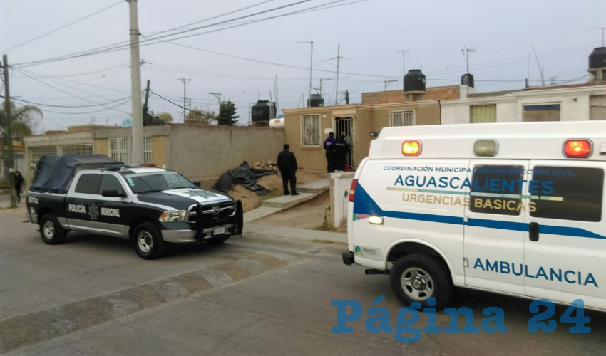 La fémina se encerró en su casa, pero fue rescatada a tiempo