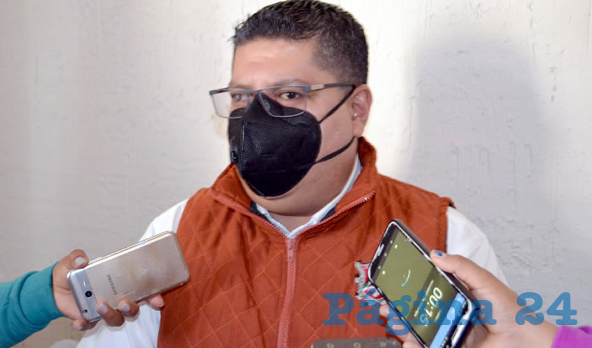Miguel Ángel Toribio Bañuelos, secretario general del Sindicato Único de Trabajadores al Servicio del Estado, Municipios y Organismos Paraestatales (SUTSEMOP) (Foto:Archivo Página 24)