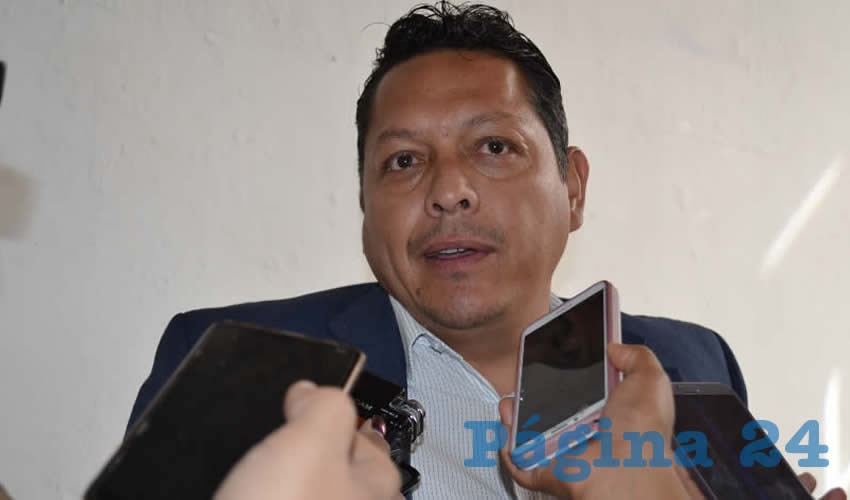 Alejandro Valadez Perea, presidente de la Cámara Nacional de la Industria de la Transformación (Canacintra) en Zacatecas, expuso que se ve complicado el panorama para el sector de la industria durante este 2021, porque las condiciones de salud y económicas no son las necesarias (Foto: Archivo Página 24)