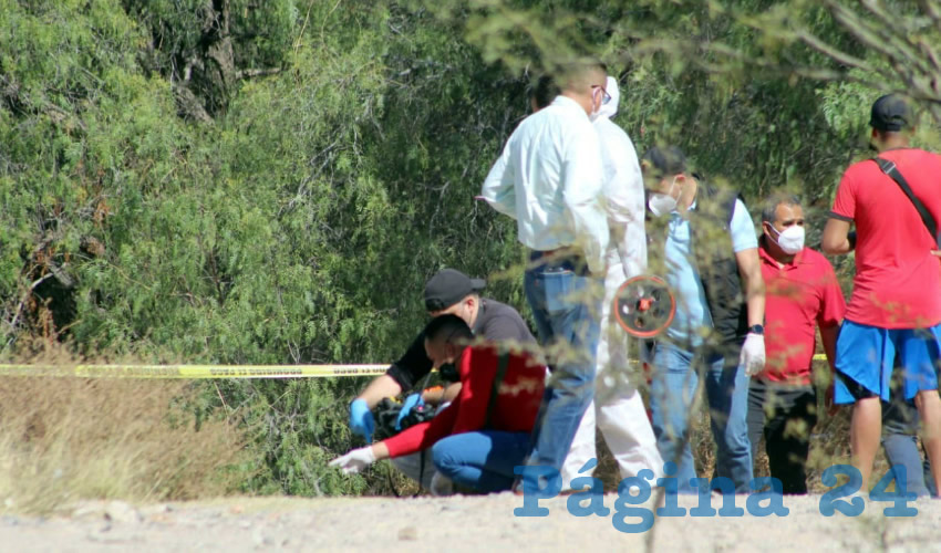 Junto al r&iacute;o San Pedro, atr&aacute;s de La Barranca, fue encontrado el cad&aacute;ver despedazado de la v&iacute;ctima