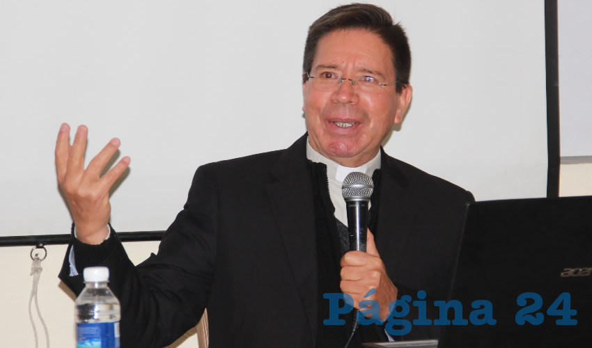 Rogelio Pedroza González, vocero de la Diócesis de Aguascalientes (Foto: Archivo)
