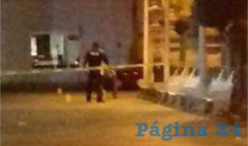 El arribo de los policías