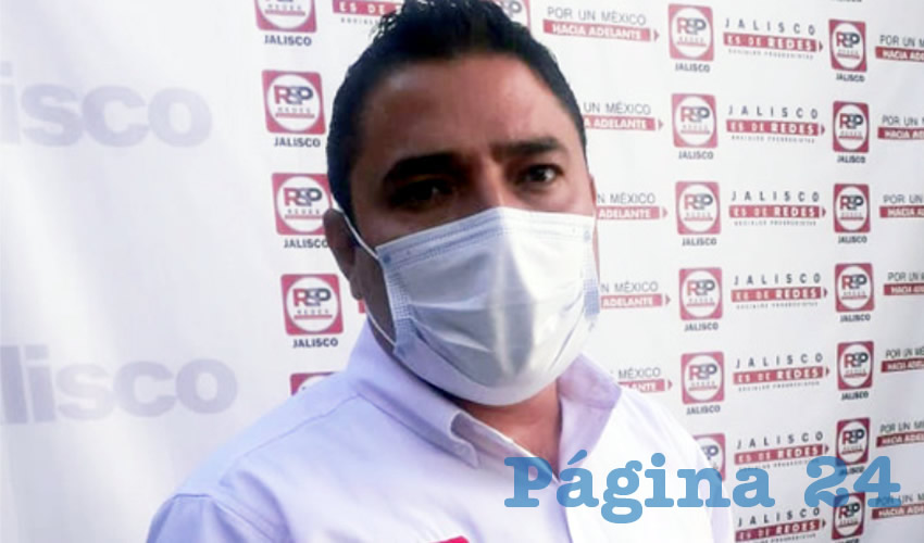 Tras registrarse como precandidato a la presidencia municipal de Autlán por el partido Redes Sociales Progresistas, Luis Roberto Preciado Zavala, señaló que “jamás llegaron” los apoyos tanto presumidos por Enrique Alfaro, que entregaría su secretario de Desarrollo Rural/Foto: Francisco Tapia