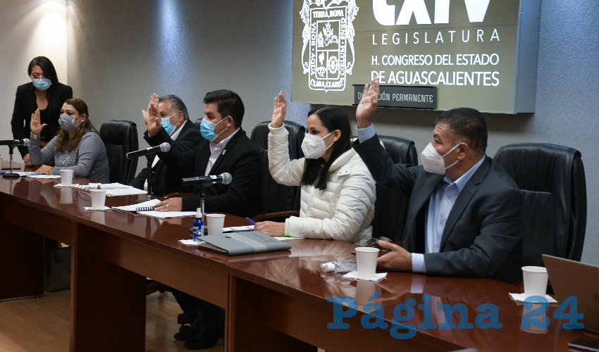 Quinta sesión ordinaria de la Diputación Permanente de la LXIV Legislatura