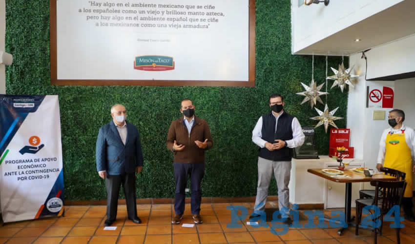 El compromiso del Gobierno del Estado es seguir apoyando a uno de los sectores más afectados por la pandemia debido a los cierres intermitentes de sus centros de trabajo