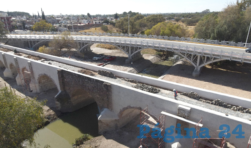En pocos meses, las familias de Aguascalientes podrán disfrutar de este patrimonio cultural e histórico que se convertirá en un viaducto peatonal para la convivencia social