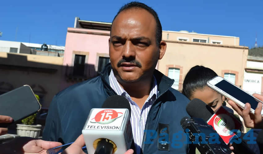 Lucio Cuauhtémoc Mendoza Amaro, dirigente sindical del Colegio de Estudios Científicos y Tecnológicos del Estado de Zacatecas (Cecytez) (Foto: Archivo Página 24)