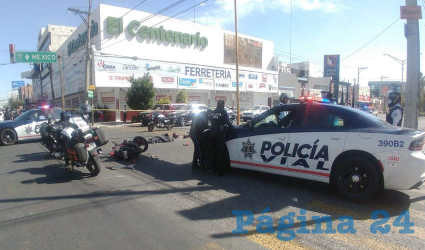 El fatal percance se registró en el cruce de las avenidas Convención Sur y Las Américas