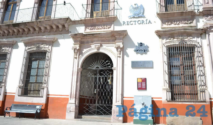 En la Benemérita Universidad Autónoma de Zacatecas (BUAZ) continúan con las clases y el proceso electoral de manera virtual, para prevenir contagios, pero también ya se ofrecen algunas actividades administrativas de manera presencial (Foto: Merari Martínez Castro)
