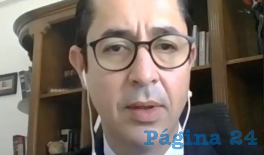 Luis Fernando Landeros Ortiz, consejero presidente del IEE