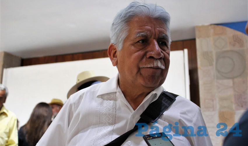 José Santos Cervantes, dirigente estatal del Frente Social por la Soberanía Popular (FSSP) (Foto: Archivo Página 24)