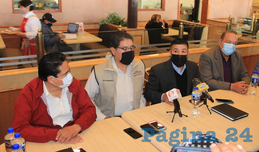 Integrantes del Comité Municipal de Guadalupe del Movimiento Regeneración Nacional (Morena) dieron a conocer que solicitarán a la Dirigencia Nacional, que la elección del candidato a la presidencia de La Villa no sea a través de una encuesta (Foto: Rocío Castro)