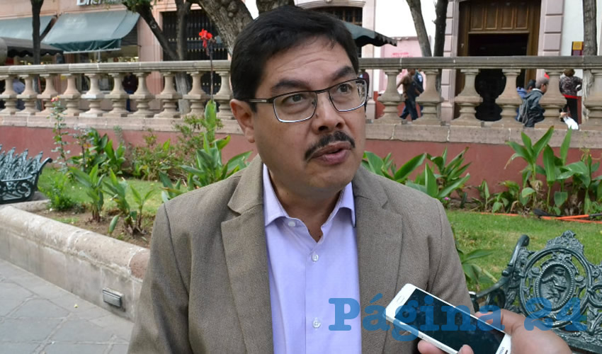 Alfonso Vázquez Sosa, director del Instituto Zacatecano de Cultura (IZC) Ramón López Velarde