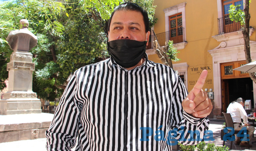 Fernando Galván Martínez, líder de frijoleros en la zona norte del estado de Zacatecas (Foto: Archivo Página 24)