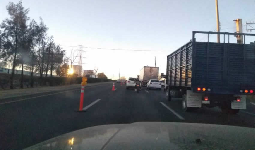 Los trabajos a realizar son restitución del pavimento con carpeta asfáltica de alto desempeño, bacheo de caja en tramos aislados, pintura horizontal e instalación de vialetas y obras complementarias/Fotos: Francisco Tapia