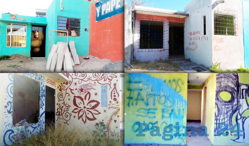 La situación se ha vuelto insostenible en fraccionamientos como Chulavista, donde al menos dos de cada 10 casas están deshabitadas, son refugio de maleantes o las desvalijan/Fotos: Francisco Tapia