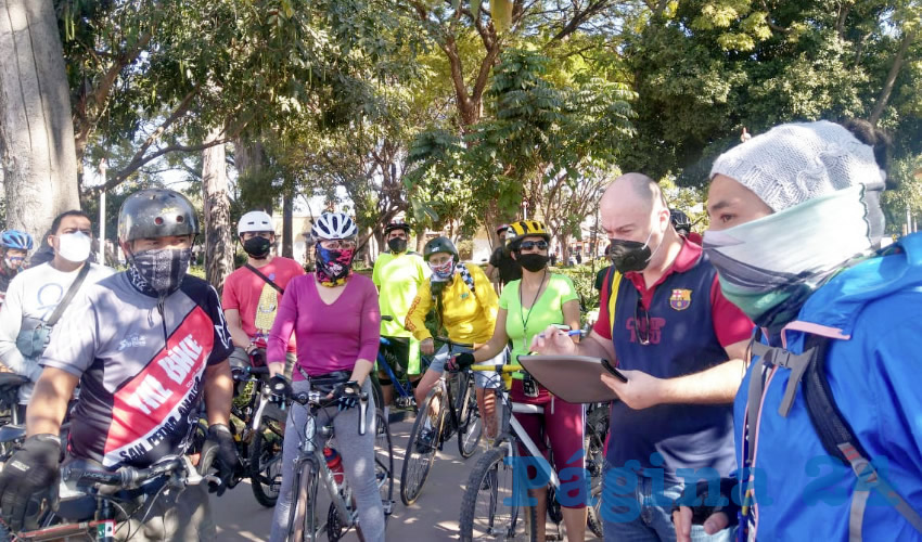 Los robos no sólo se cometen de noche, se han dado a plena luz de día sin que haya respuesta de las autoridades, criticaron los manifestantes a dos ruedas/Foto: Especial