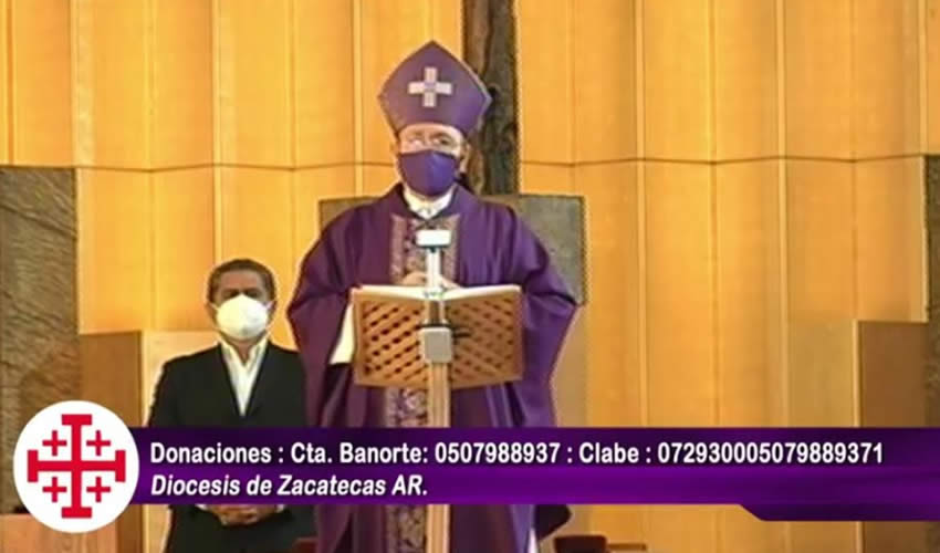 Sigifredo Noriega Barceló, obispo de la Diócesis local (Foto Archivo Página 24)