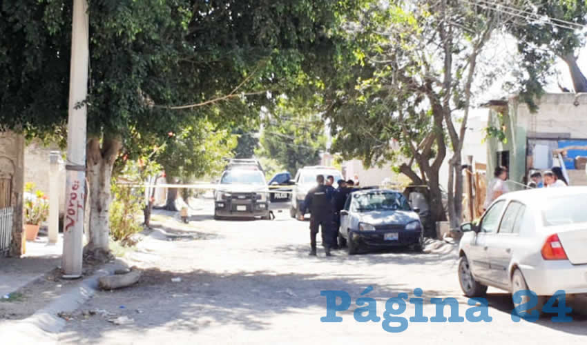 El cadáver fue localizado dentro de una casa de la calle Cerro Amealco al cruce con Cerro Quemado/Foto: Especial
