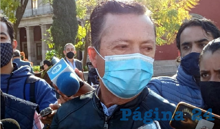 Raúl Silva Perezchica, secretario de Educación (Foto: Juan Fernando Reyes Ortega)