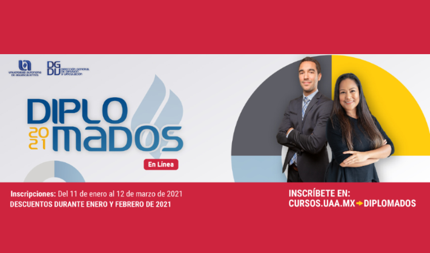 Los diplomados serán impartidos vía remota en horarios y fechas específicas para cada programa, con lo que se busca prevenir el riesgo de contagio por COVID-19
