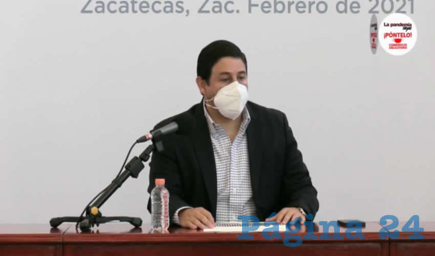 Jorge Miranda Castro, titular de la Secretaría de Finanzas (Sefin), aseguró que durante el presente quinquenio de Alejandro Tello Cristerna no se ha contratado más deuda, prometiendo que heredarán una menor a la que dejó el priísta Miguel Alonso Reyes (Foto: Cortesía)